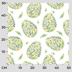 Tkanina dekoracyjna JAJKO BIANKA NINA