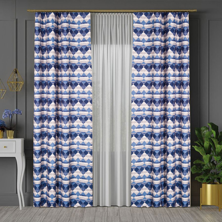 Zasłona gotowa na taśmie AZUL · 140x250 · kolor AZUL00-001