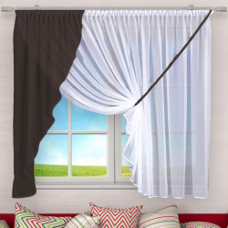 Firanka gotowa na taśmie KINGA Firanka gotowa na taśmie KINGA