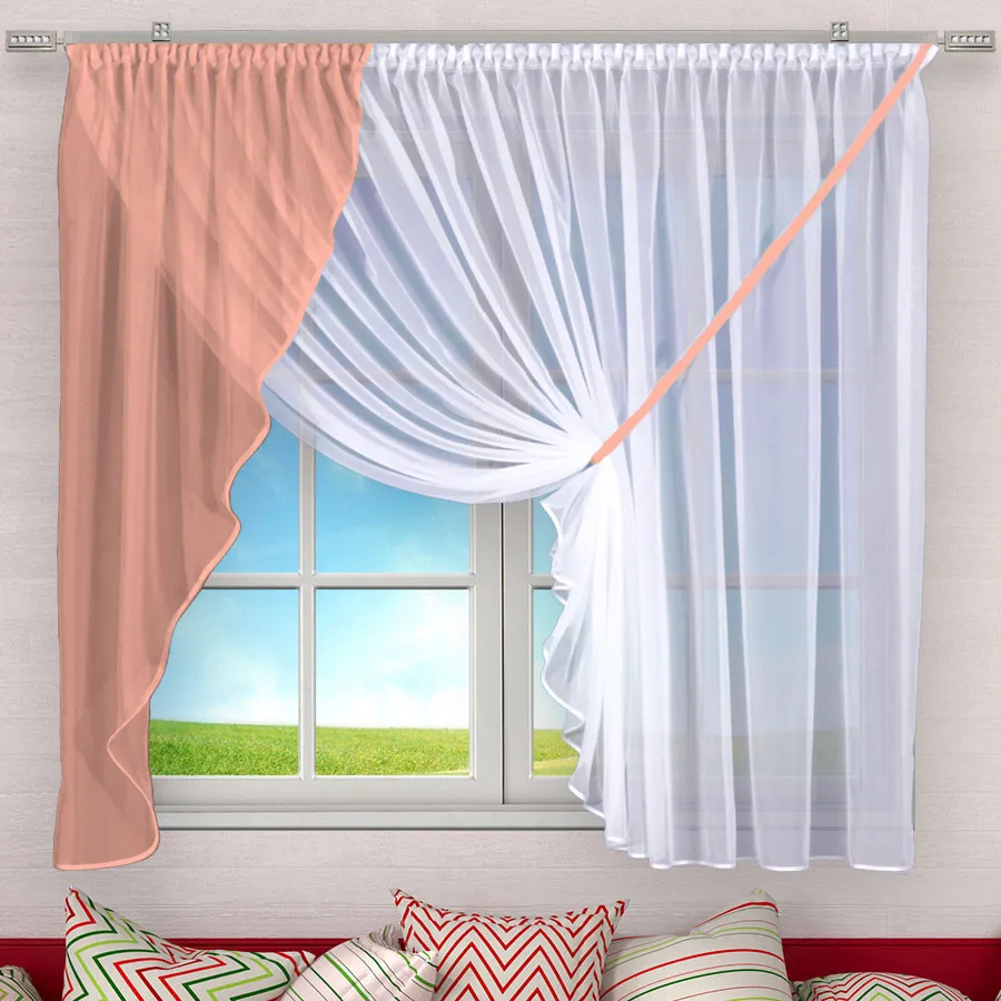 Firanka gotowa na taśmie KINGA