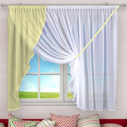 Firanka gotowa na taśmie KINGA Firanka gotowa na taśmie KINGA