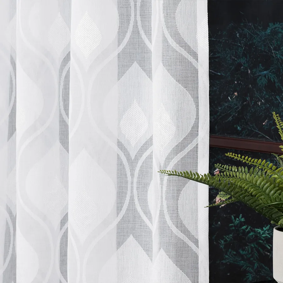 Firanka gotowa na taśmie PAVONE