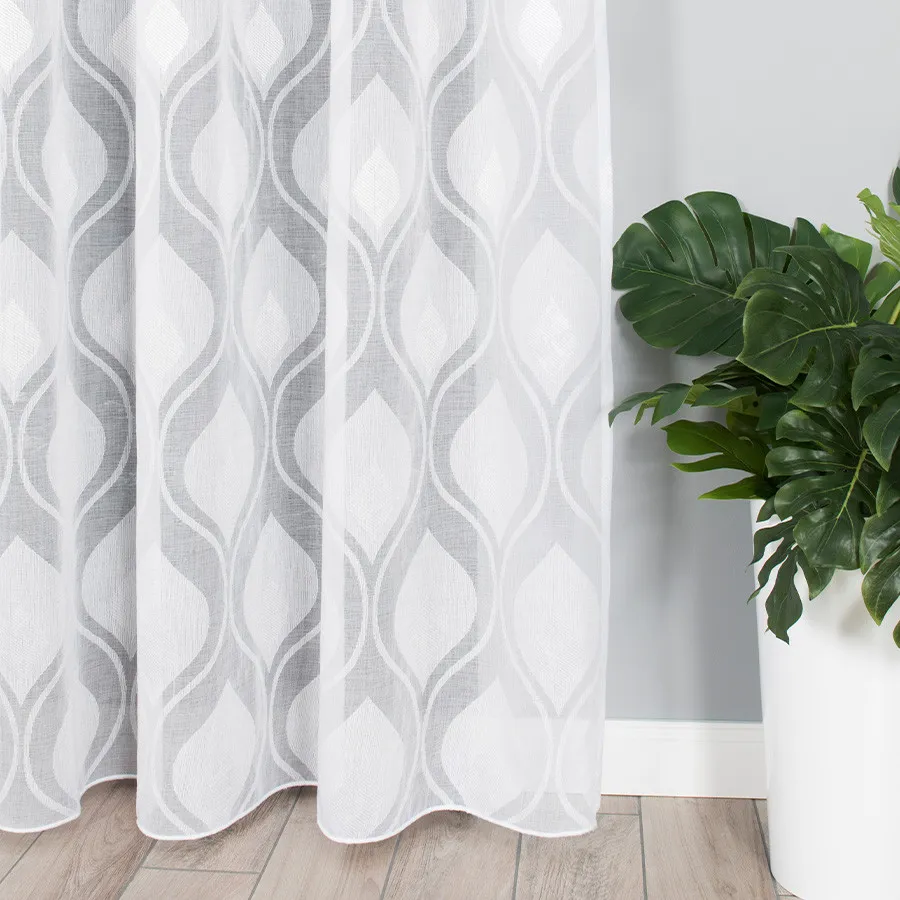 Firanka gotowa na taśmie PAVONE