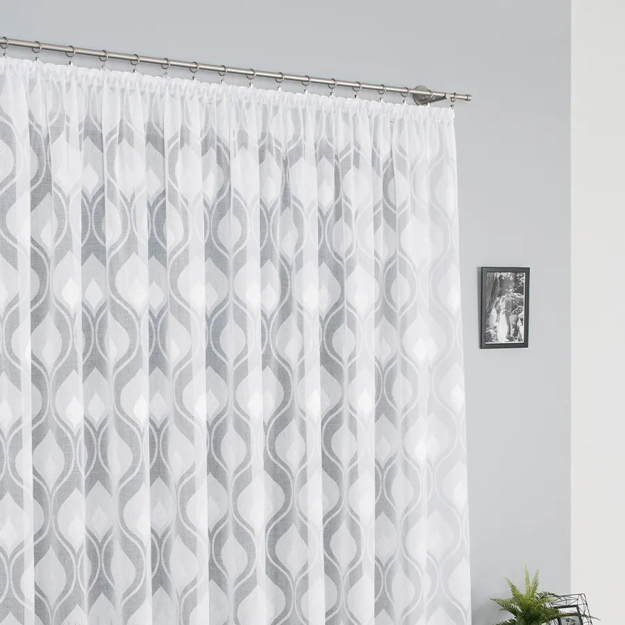 Firanka gotowa na taśmie PAVONE