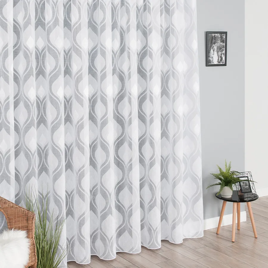 Firanka gotowa na taśmie PAVONE