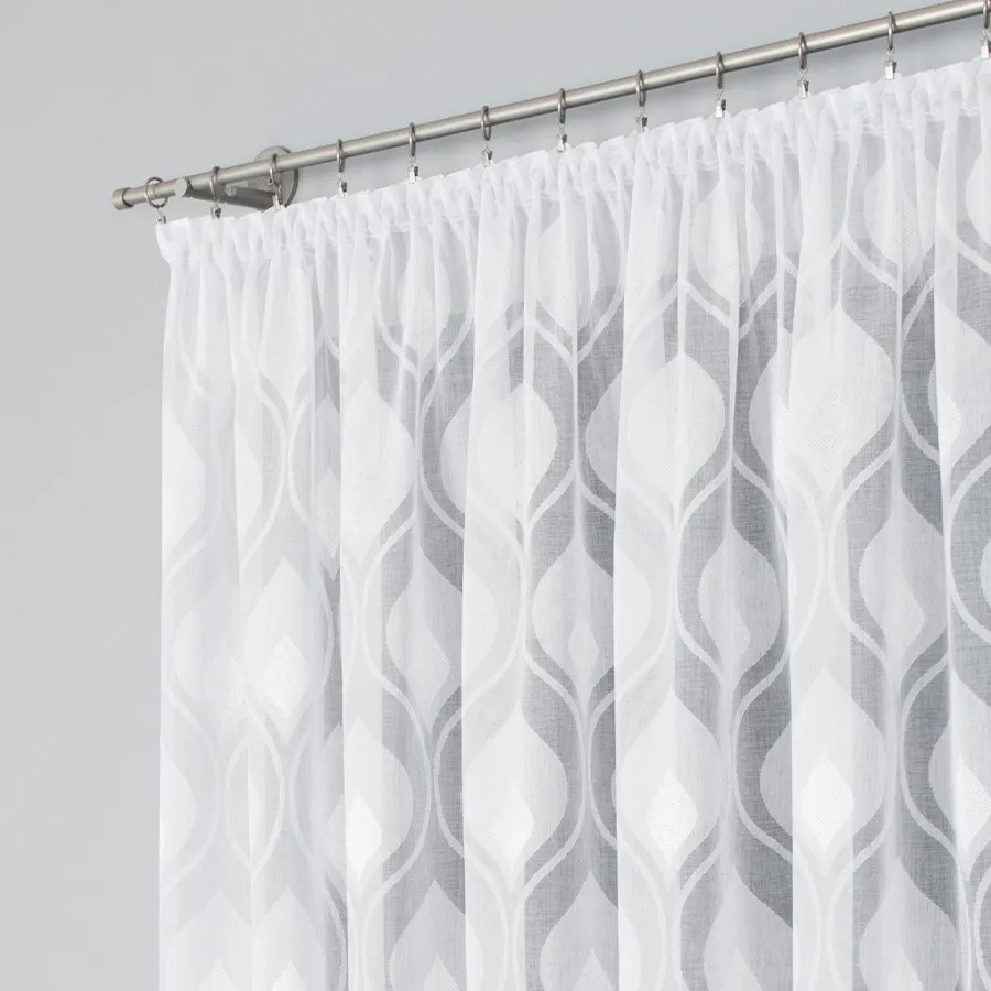 Firanka gotowa na taśmie PAVONE