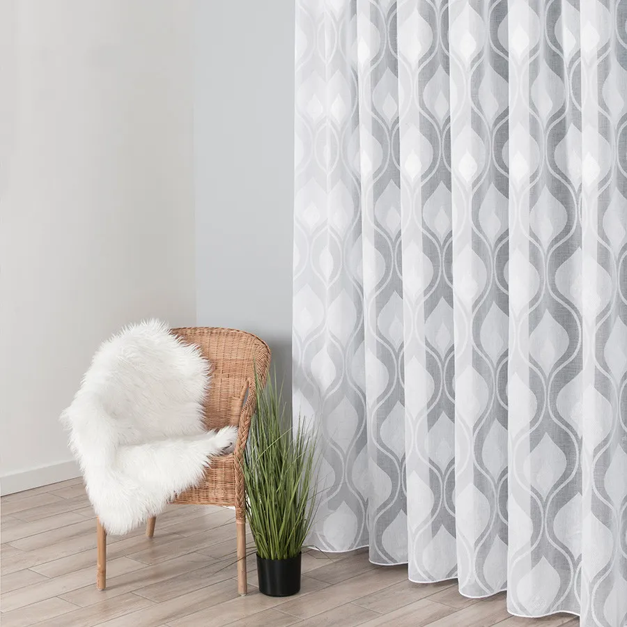 Firanka gotowa na taśmie PAVONE