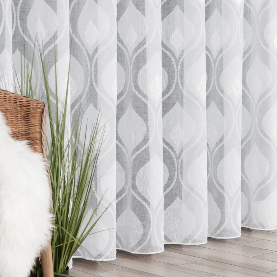 Firanka gotowa na taśmie PAVONE