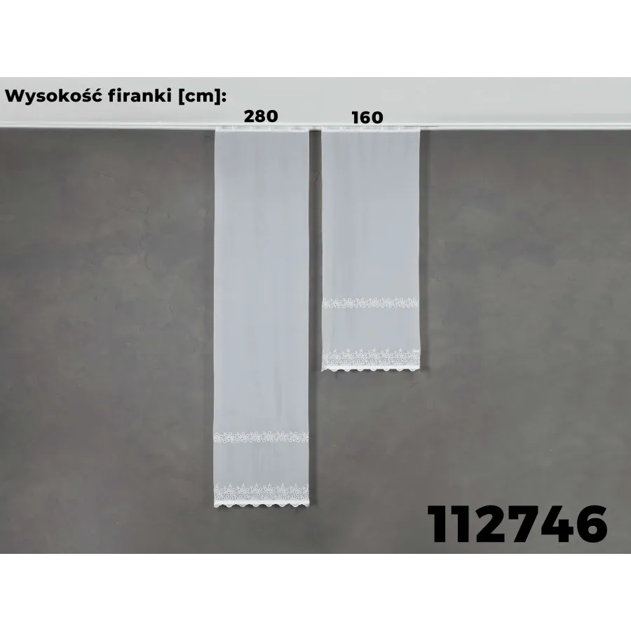 Firanka haftowana 112746