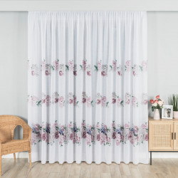 Firanka z ołowianką PEONI Firanka z ołowianką PEONI