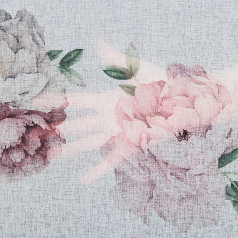 Firanka z ołowianką PEONI