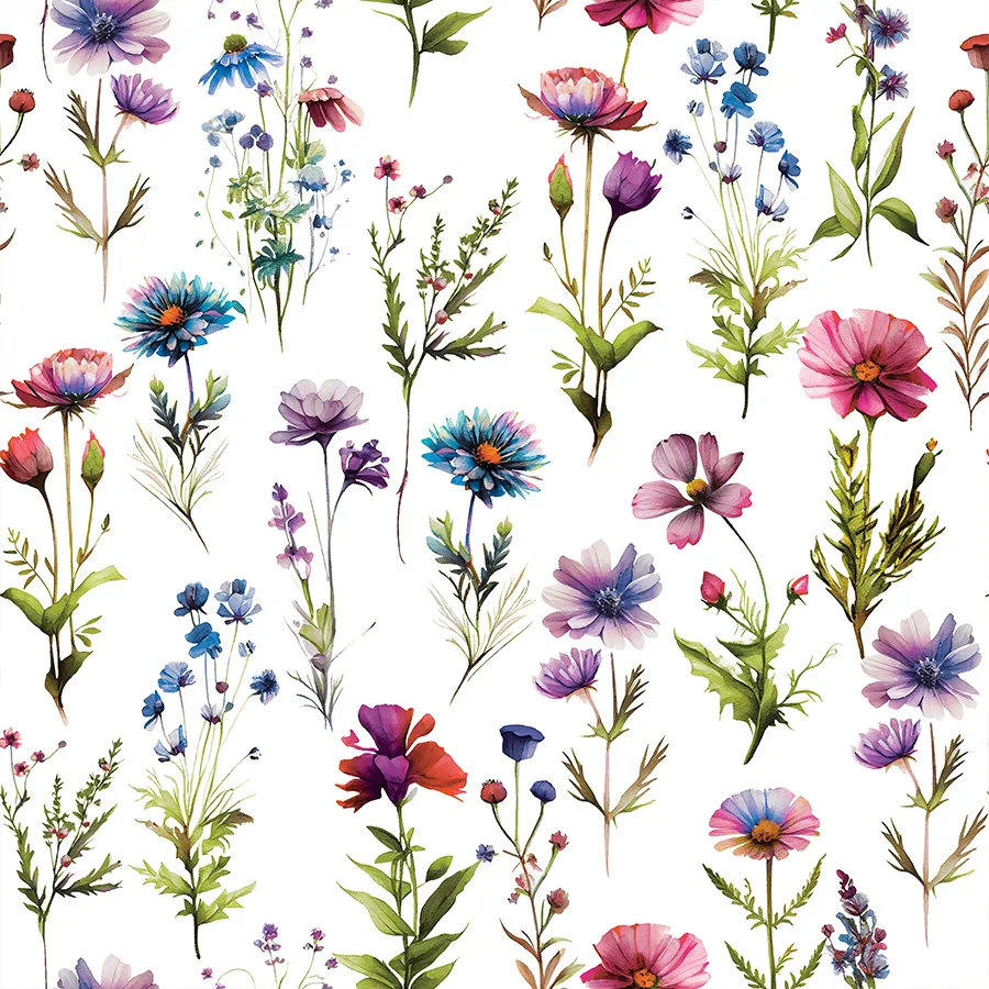 Tkanina dekoracyjna KWIATY POLNE MILAS