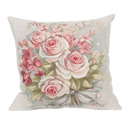 Poszewka dekoracyjna gobelinowa KWIATY VINTAGE