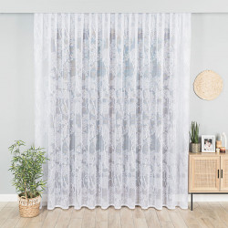 Firanka żakardowa ze wzorem po całości 054257