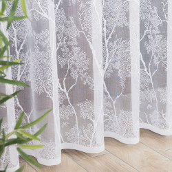 Firanka żakardowa ze wzorem po całości 054257