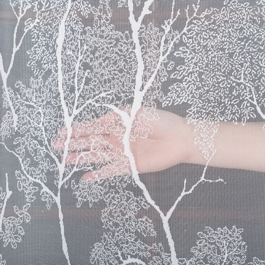 Firanka żakardowa ze wzorem po całości 054257