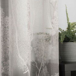 Firanka żakardowa ze wzorem po całości 054257