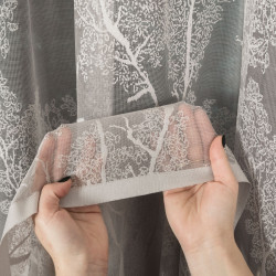 Firanka żakardowa ze wzorem po całości 054257