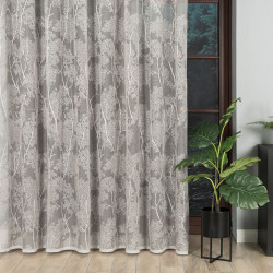 Firanka żakardowa ze wzorem po całości 054257