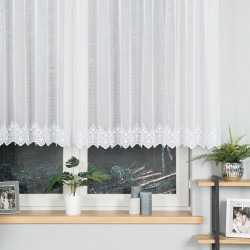 Firanka haftowana ze wzorem na samym dole 123397