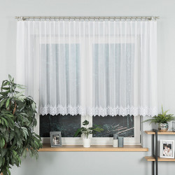 Firanka haftowana ze wzorem na samym dole 123397