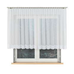 Firanka haftowana ze wzorem na samym dole 123397