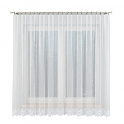 Firanka haftowana ze wzorem na samym dole 123397