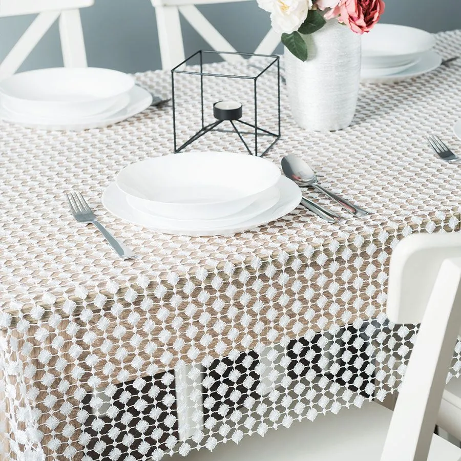 Firanka metrażowa gipiurowa 061757