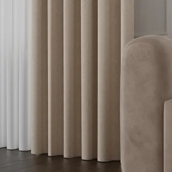 Zasłony brązowe