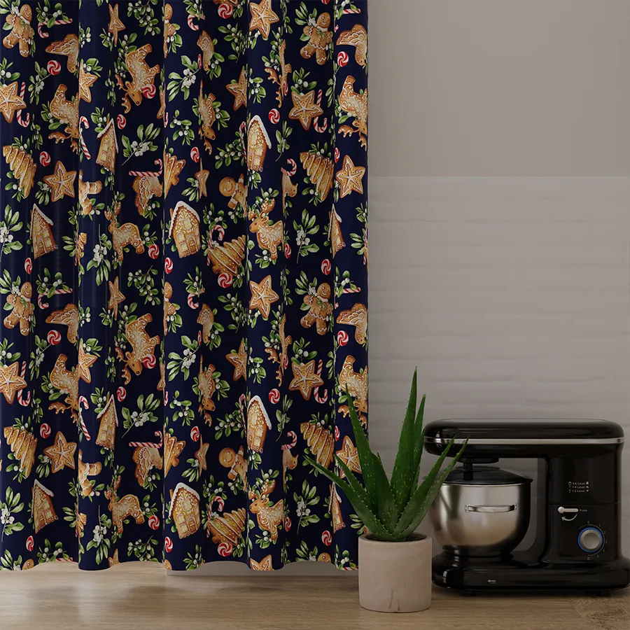 Tkanina dekoracyjna wodoodporna PIERNIKI