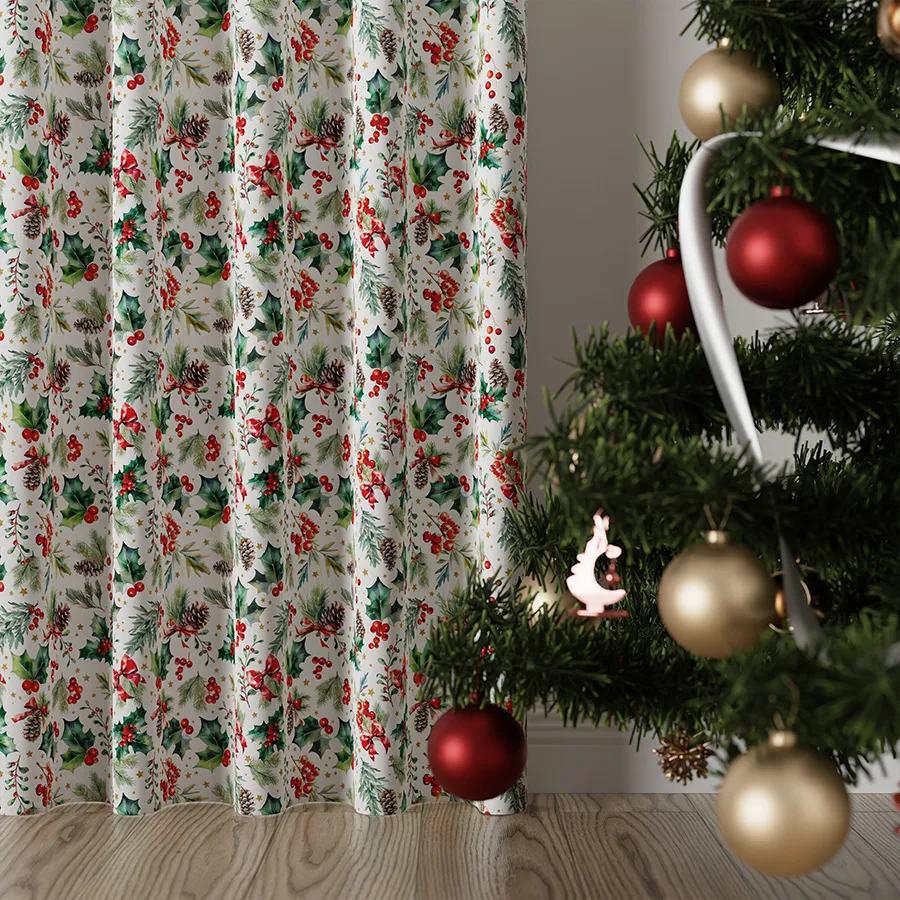 Tkanina dekoracyjna wodoodporna JARZĘBINA NINA