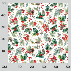 Tkanina dekoracyjna wodoodporna JARZĘBINA NINA