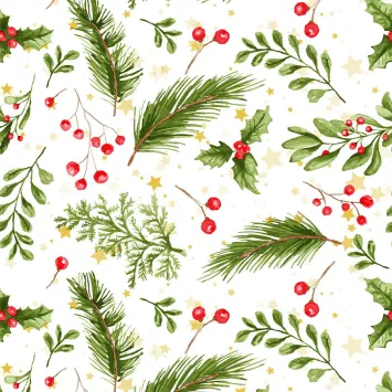 Tkanina dekoracyjna świąteczna ŚWIĘTA 043 2