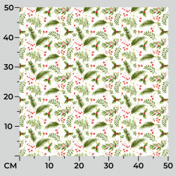 Tkanina dekoracyjna świąteczna ŚWIĘTA 043