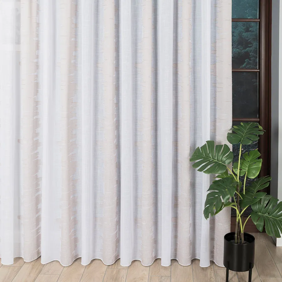 Firanka fantazyjna z ołowianką 340007 Markizeta