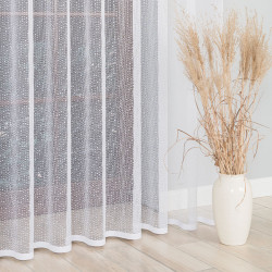 Firanka żakardowa ze wzorem pasowym 044184-Markizeta