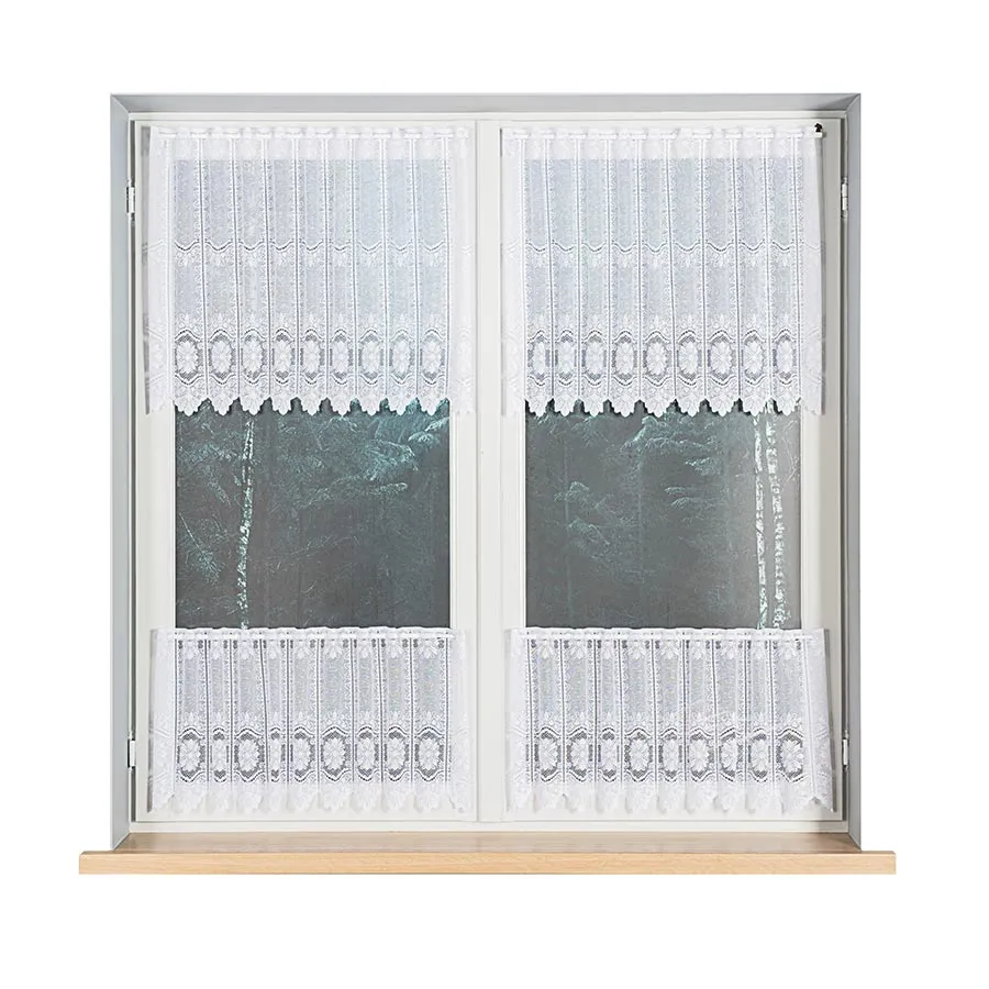 Zazdrostka żakardowa panelowa 018532