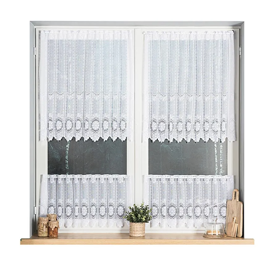 Zazdrostka żakardowa panelowa 018532