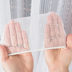 Firanka fantazyjna z ołowianką 036221 Firanka fantazyjna z ołowianką 036221