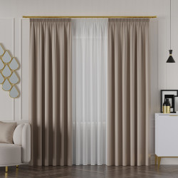 Tkanina dekoracyjna zaciemniająca NELIA