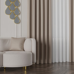 Tkanina dekoracyjna zaciemniająca NELIA