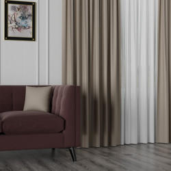 Tkanina dekoracyjna zaciemniająca NELIA