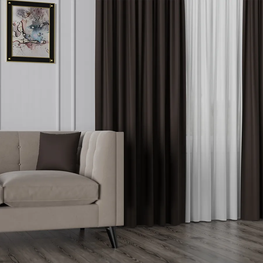 Tkanina dekoracyjna zaciemniająca NELIA