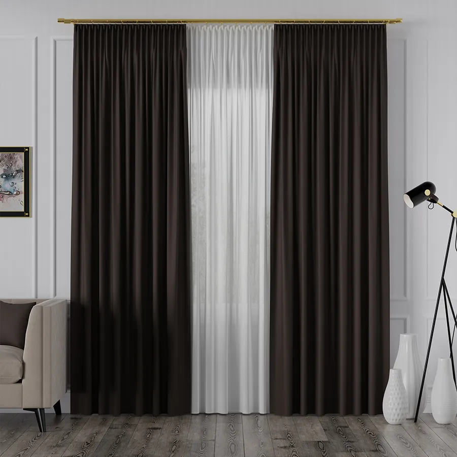 Tkanina dekoracyjna zaciemniająca NELIA