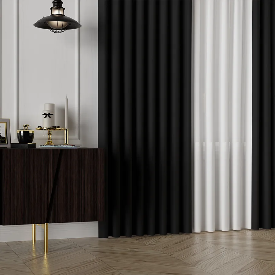 Tkanina dekoracyjna zaciemniająca NELIA