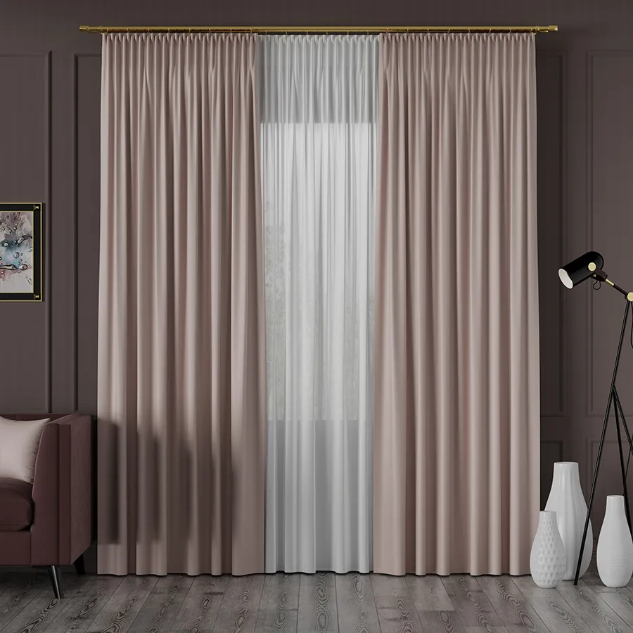 Tkanina dekoracyjna zaciemniająca NELIA