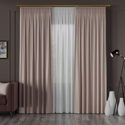 Tkanina dekoracyjna zaciemniająca NELIA