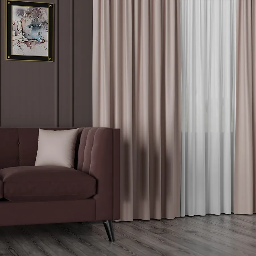 Tkanina dekoracyjna zaciemniająca NELIA