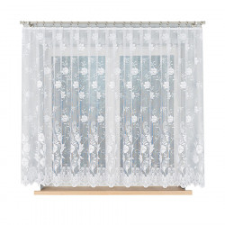 Firanka żakardowa ze wzorem po całości 005189 Firanka żakardowa ze wzorem po całości 005189