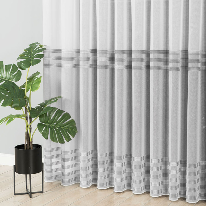 Firanka gotowa fantazyjna z taśmą RAYAS · 300x230 · kolor 599013-003